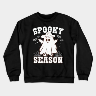 Spooky Season Funny ghost Crewneck Sweatshirt